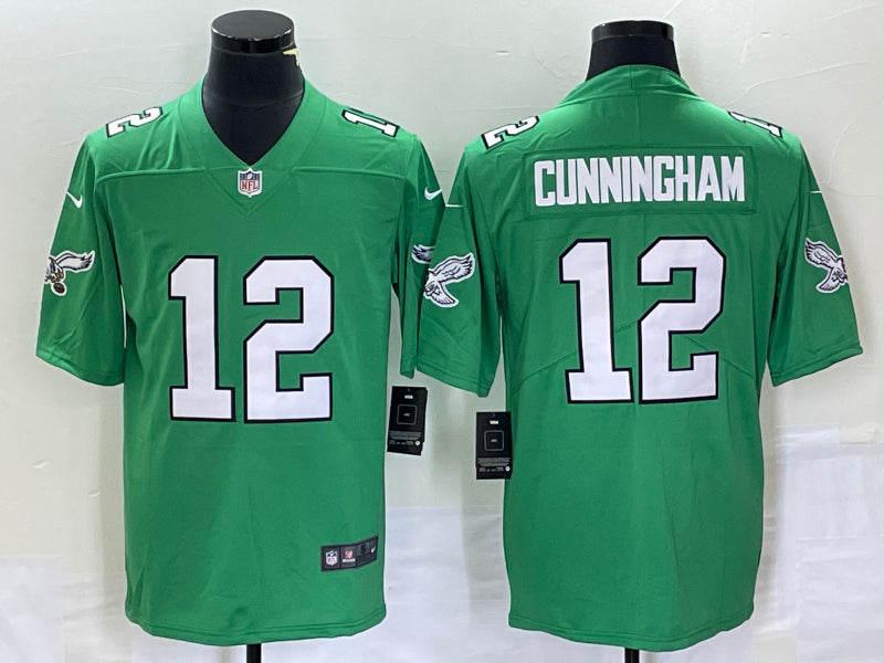 Randall Cunningham Philadelphia Eagles green jersey