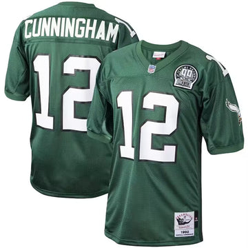Randall Cunningham Philadelphia Eagles green Throwback jersey