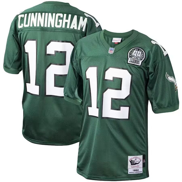 Randall Cunningham Philadelphia Eagles green Throwback jersey