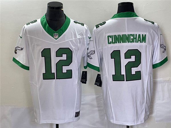 Randall Cunningham Philadelphia Eagles white FUSE jersey