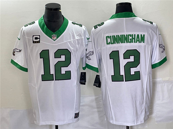 Randall Cunningham Philadelphia Eagles white FUSE jersey