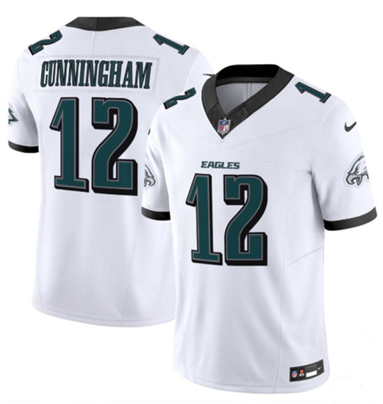 Randall Cunningham Philadelphia Eagles white FUSE jersey
