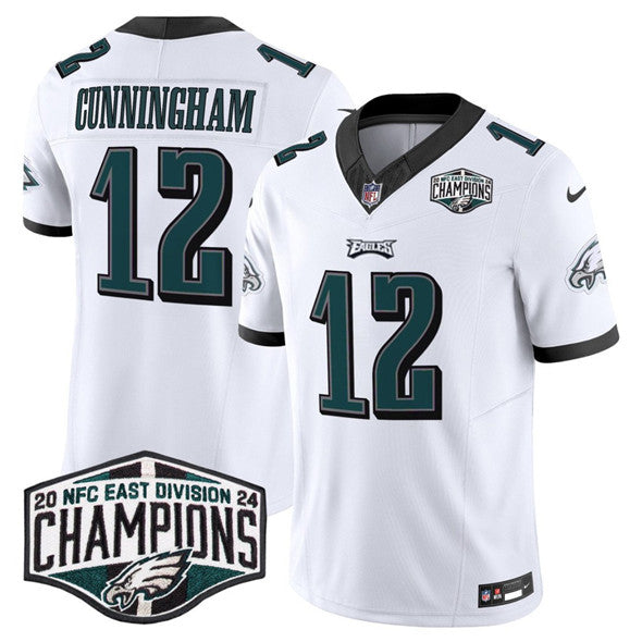 Randall Cunningham Philadelphia Eagles white FUSE jersey