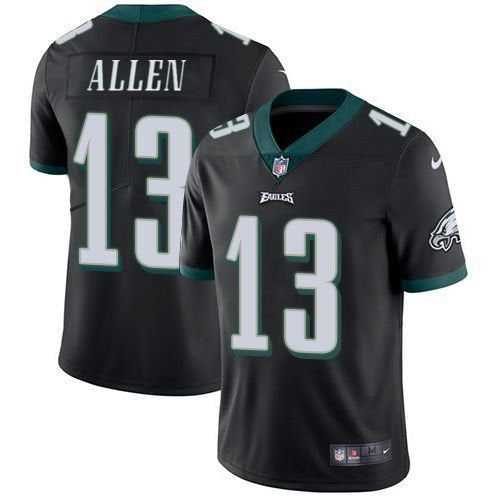 Devon Allen Philadelphia Eagles black jersey