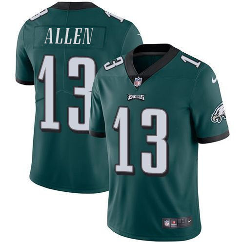Devon Allen Philadelphia Eagles green jersey