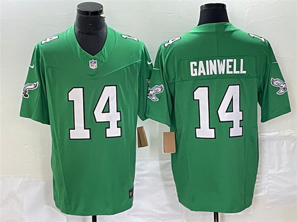Kenneth Gainwell Philadelphia Eagles green FUSE jersey