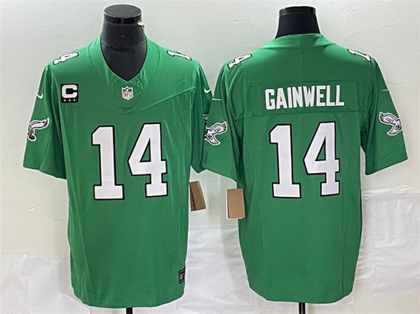 Kenneth Gainwell Philadelphia Eagles green FUSE jersey