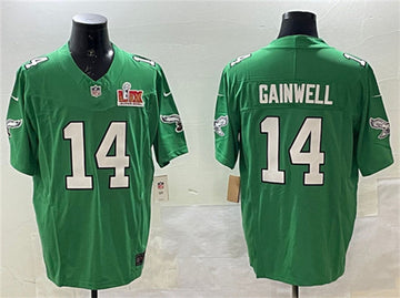Kenneth Gainwell Philadelphia Eagles green FUSE jersey