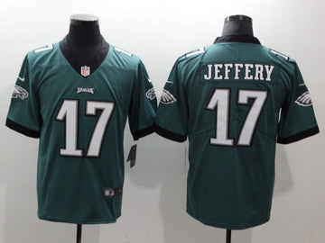 Alshon Jeffery Philadelphia Eagles green jersey