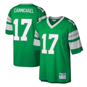 Harold Carmichael Philadelphia Eagles green jersey