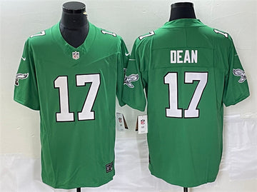 Nakobe Dean Philadelphia Eagles green FUSE jersey