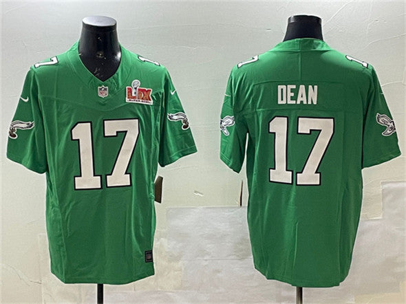 Nakobe Dean Philadelphia Eagles green FUSE jersey