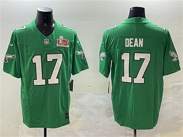 Nakobe Dean Philadelphia Eagles green FUSE jersey
