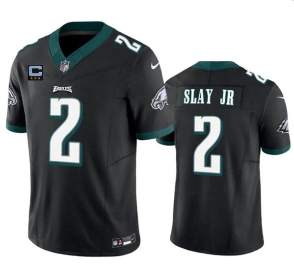Darius Slay JR Philadelphia Eagles black FUSE jersey