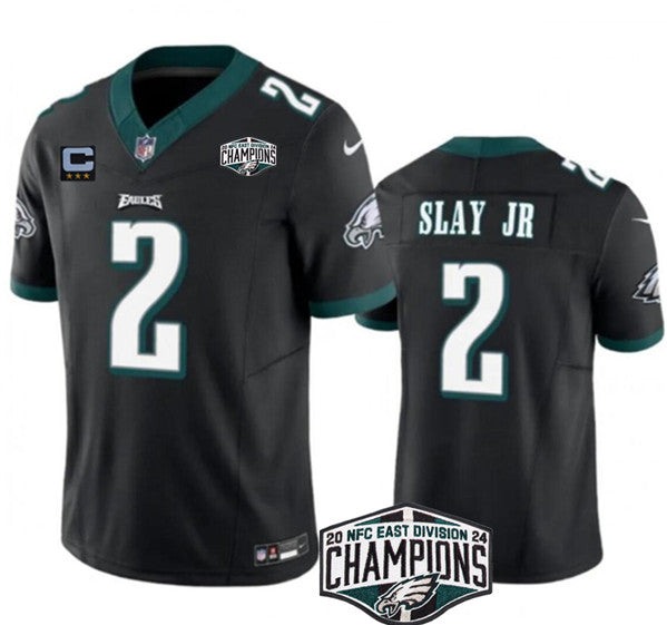 Darius Slay JR Philadelphia Eagles black FUSE jersey