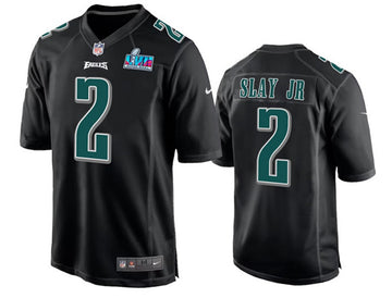 Darius Slay Jr Philadelphia Eagles black Game jersey