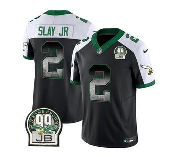Darius Slay JR Philadelphia Eagles black-white FUSE jersey