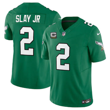 Darius Slay JR Philadelphia Eagles green FUSE jersey
