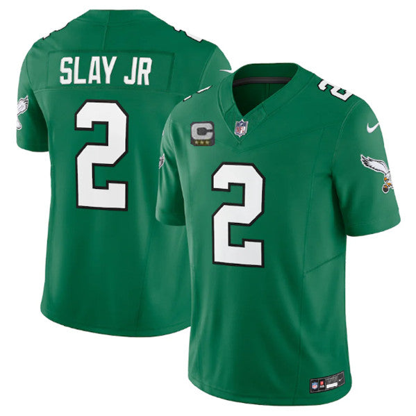 Darius Slay JR Philadelphia Eagles green FUSE jersey