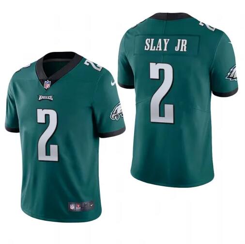 Darius Slay JR Philadelphia Eagles green jersey