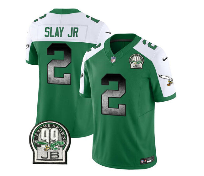 Darius Slay JR Philadelphia Eagles green-white FUSE jersey