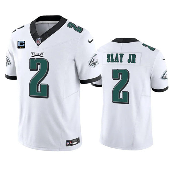 Darius Slay JR Philadelphia Eagles white FUSE jersey