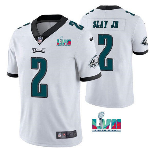 Darius Slay JR Philadelphia Eagles white jersey