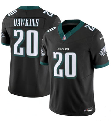 Brian Dawkins Philadelphia Eagles black FUSE jersey