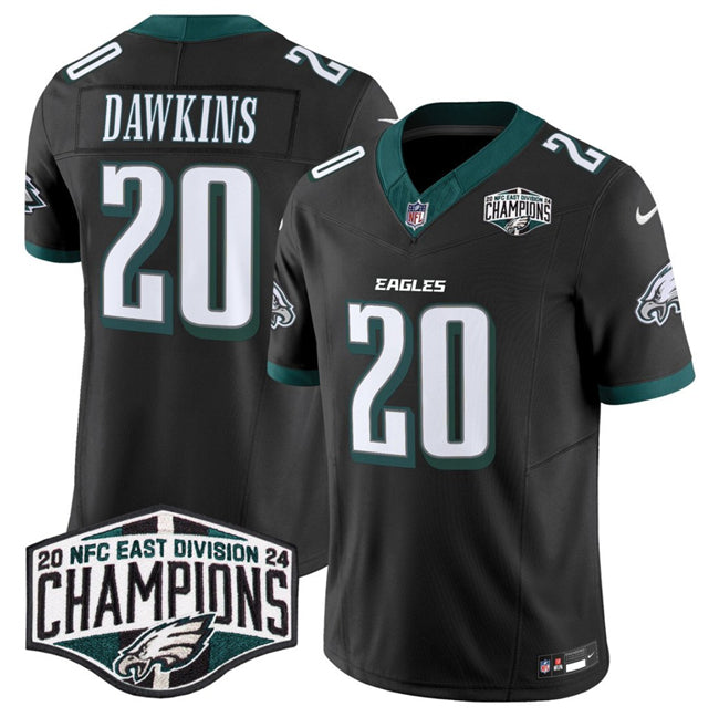 Brian Dawkins Philadelphia Eagles black FUSE jersey