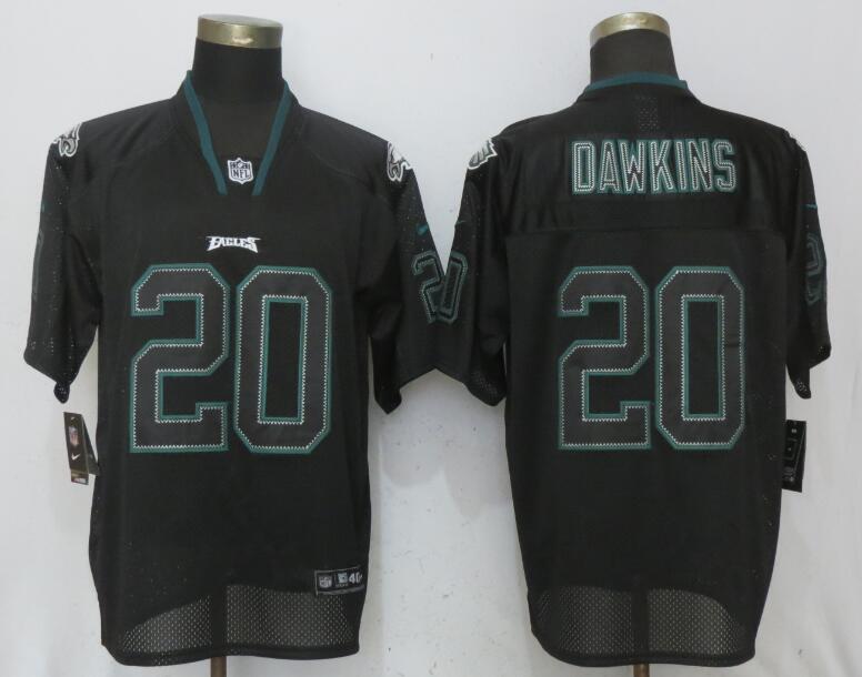 Brian Dawkins Philadelphia Eagles black Elite jersey