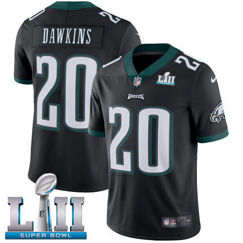 Brian Dawkins Philadelphia Eagles black Game jersey