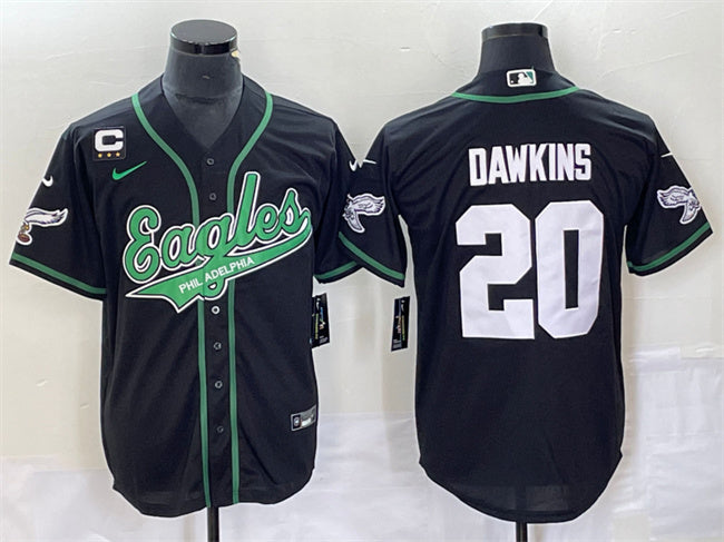 Brian Dawkins Philadelphia Eagles black jersey