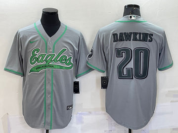 Brian Dawkins Philadelphia Eagles gray jersey