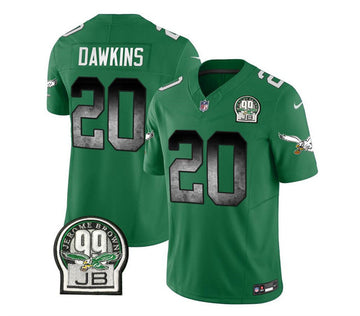 Brian Dawkins Philadelphia Eagles green FUSE jersey
