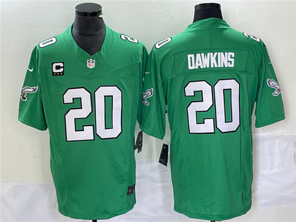 Brian Dawkins Philadelphia Eagles green FUSE jersey