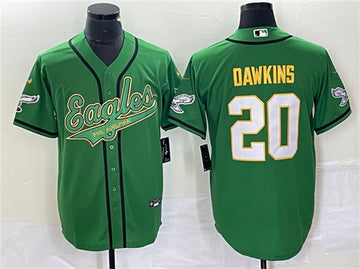 Brian Dawkins Philadelphia Eagles green jersey