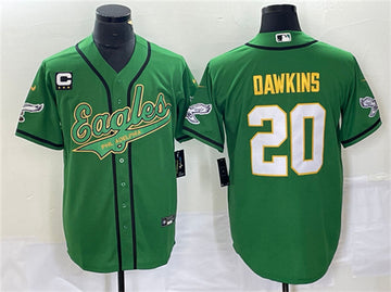 Brian Dawkins Philadelphia Eagles green jersey