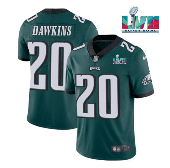 Brian Dawkins Philadelphia Eagles green jersey