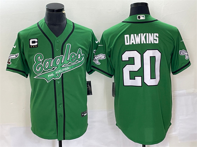Brian Dawkins Philadelphia Eagles green jersey