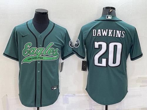 Brian Dawkins Philadelphia Eagles green jersey