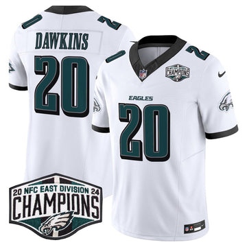 Brian Dawkins Philadelphia Eagles white FUSE jersey