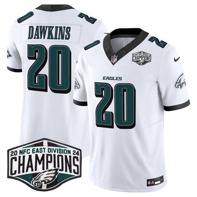 Brian Dawkins Philadelphia Eagles white FUSE jersey