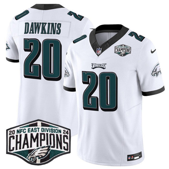 Brian Dawkins Philadelphia Eagles white FUSE jersey