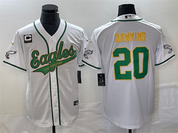 Brian Dawkins Philadelphia Eagles white jersey