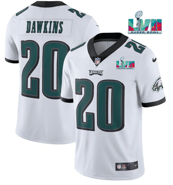 Brian Dawkins Philadelphia Eagles white jersey