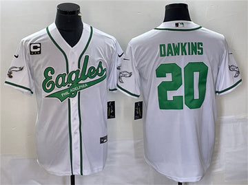 Brian Dawkins Philadelphia Eagles white jersey