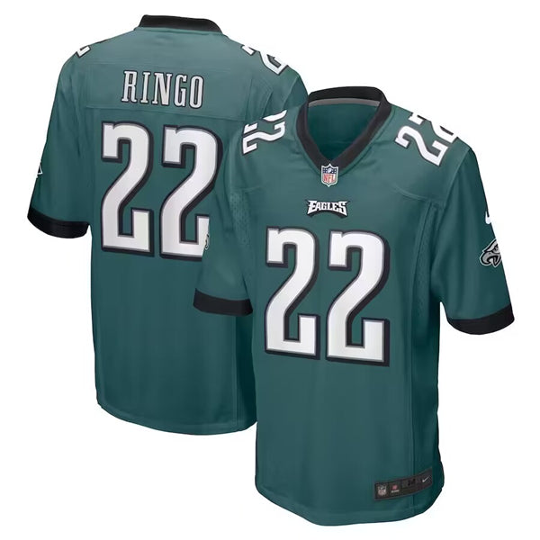 Kelee Ringo Philadelphia Eagles green Game jersey