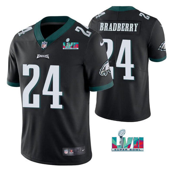 James Bradberry Philadelphia Eagles black jersey