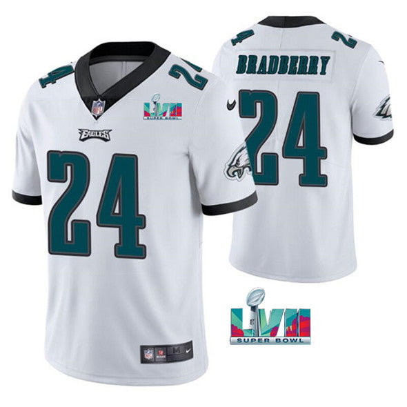 James Bradberry Philadelphia Eagles white jersey