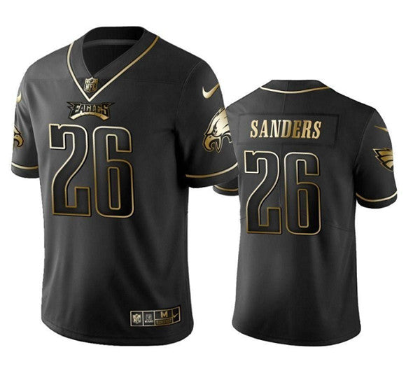 Miles Sanders Philadelphia Eagles black jersey